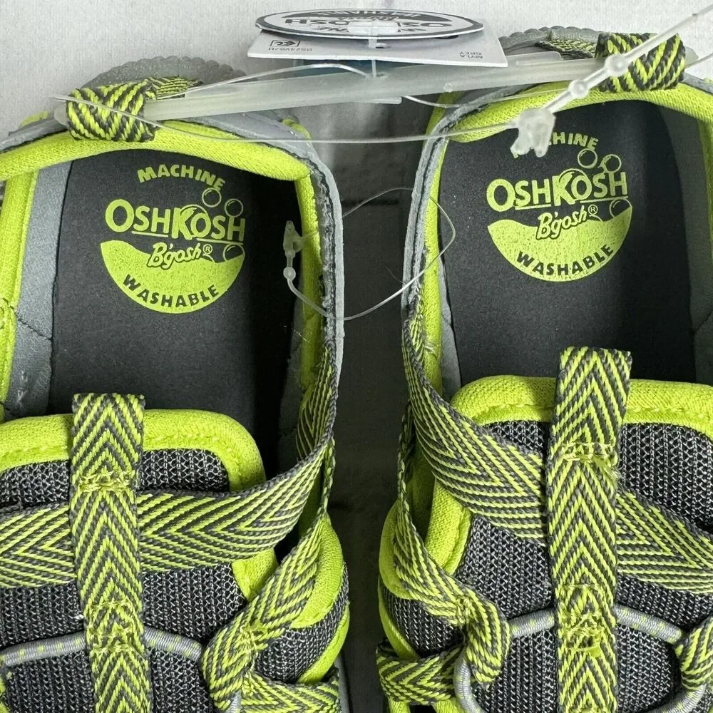 OshKosh Everplay Flexible Outsole Bump Toe Sandal Toddler Size 11 Green
